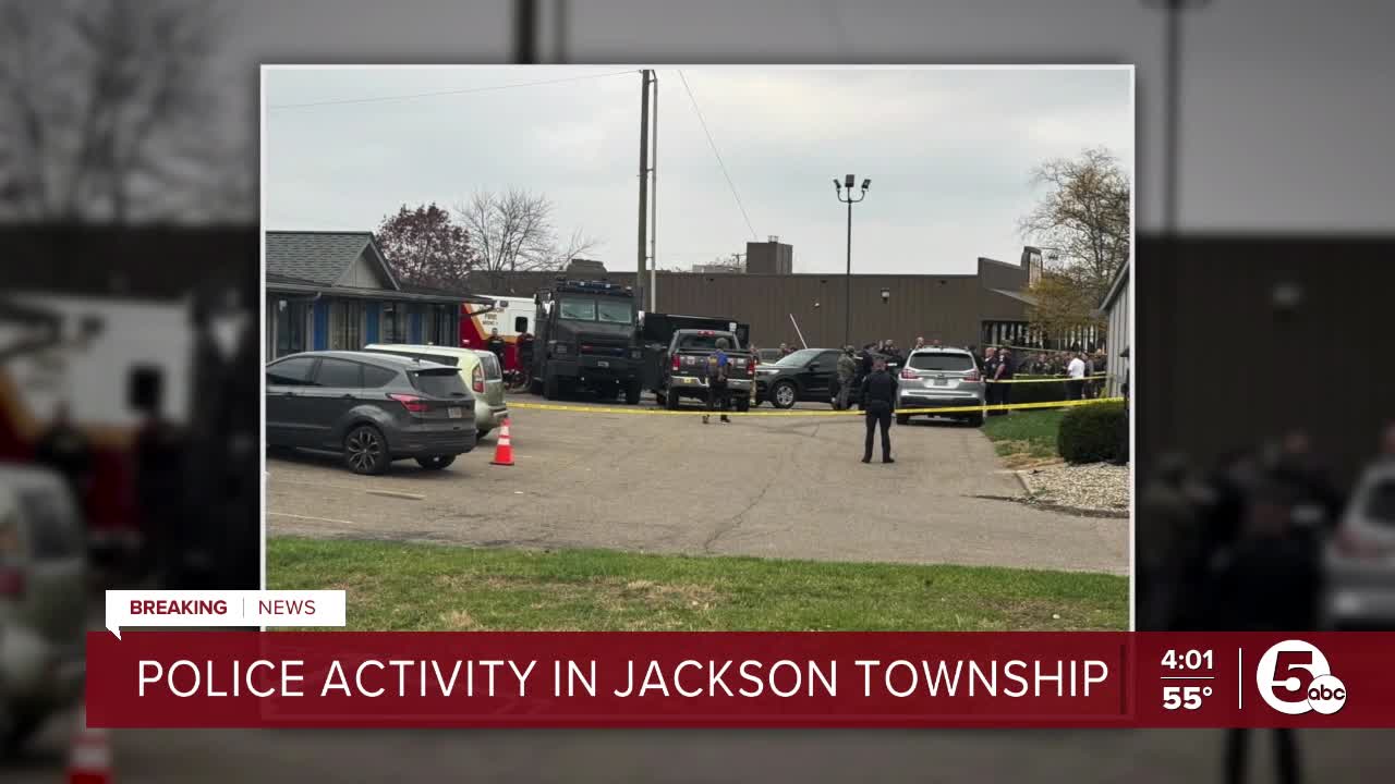 Fugitive fatally shot by police during standoff in Jackson Township