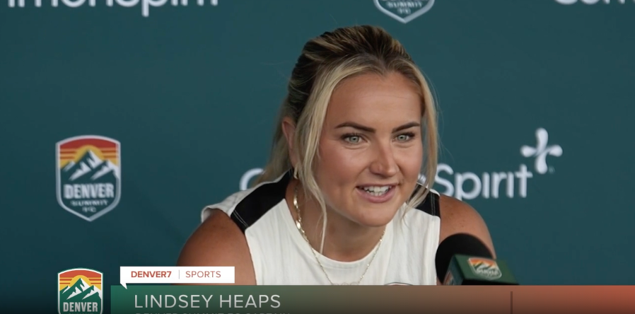 Lindsey Heaps officially joins Denver Summit FC