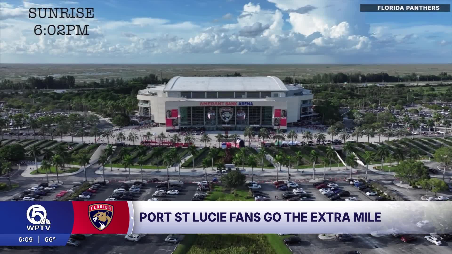 Port St. Lucie hockey fans make 100-mile trip to watch Panthers