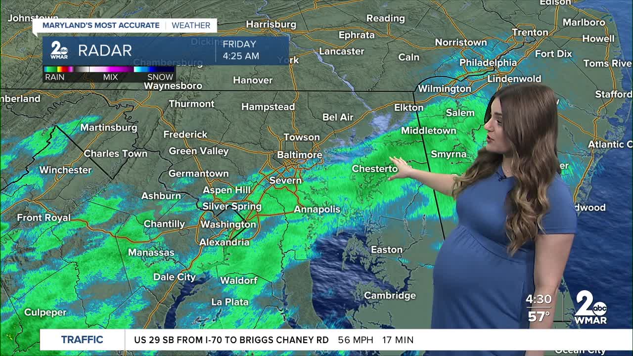 Showers linger through Memorial Day weekend