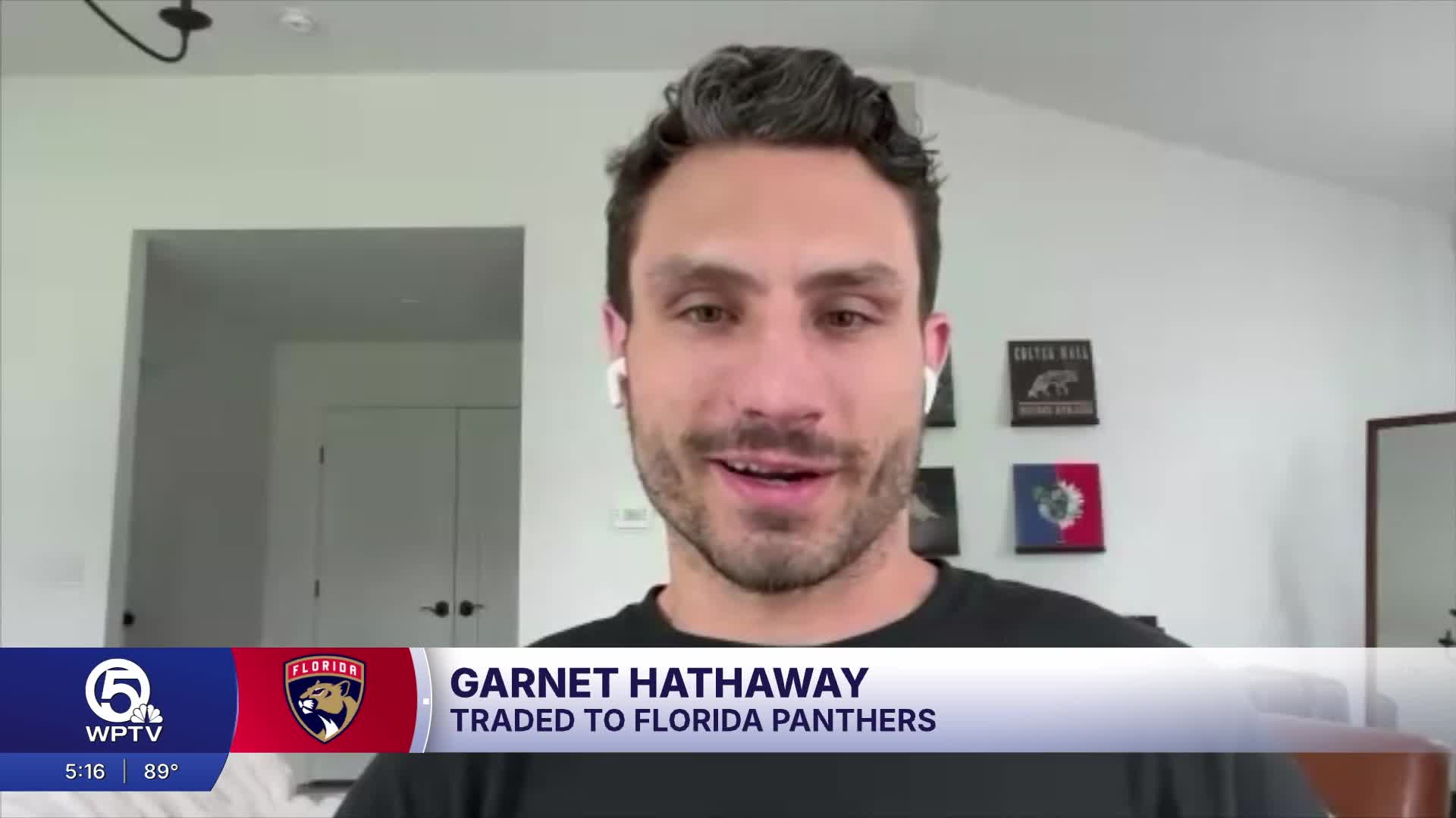 New Panthers forward eager to be part of team's 'winning culture'