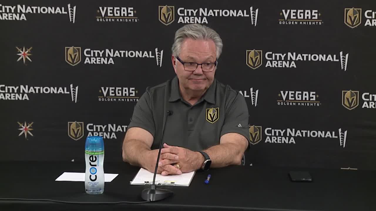 Golden Knights GM addresses signings, trades as free agency opens
