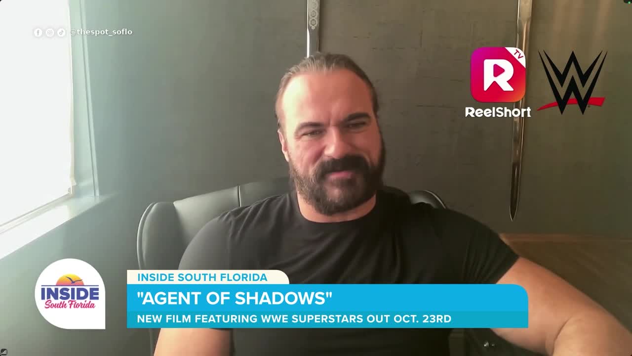 WWE star Drew McIntyre on his jump to acting in 'Agent of Shadows': 'It's been a wild six months'