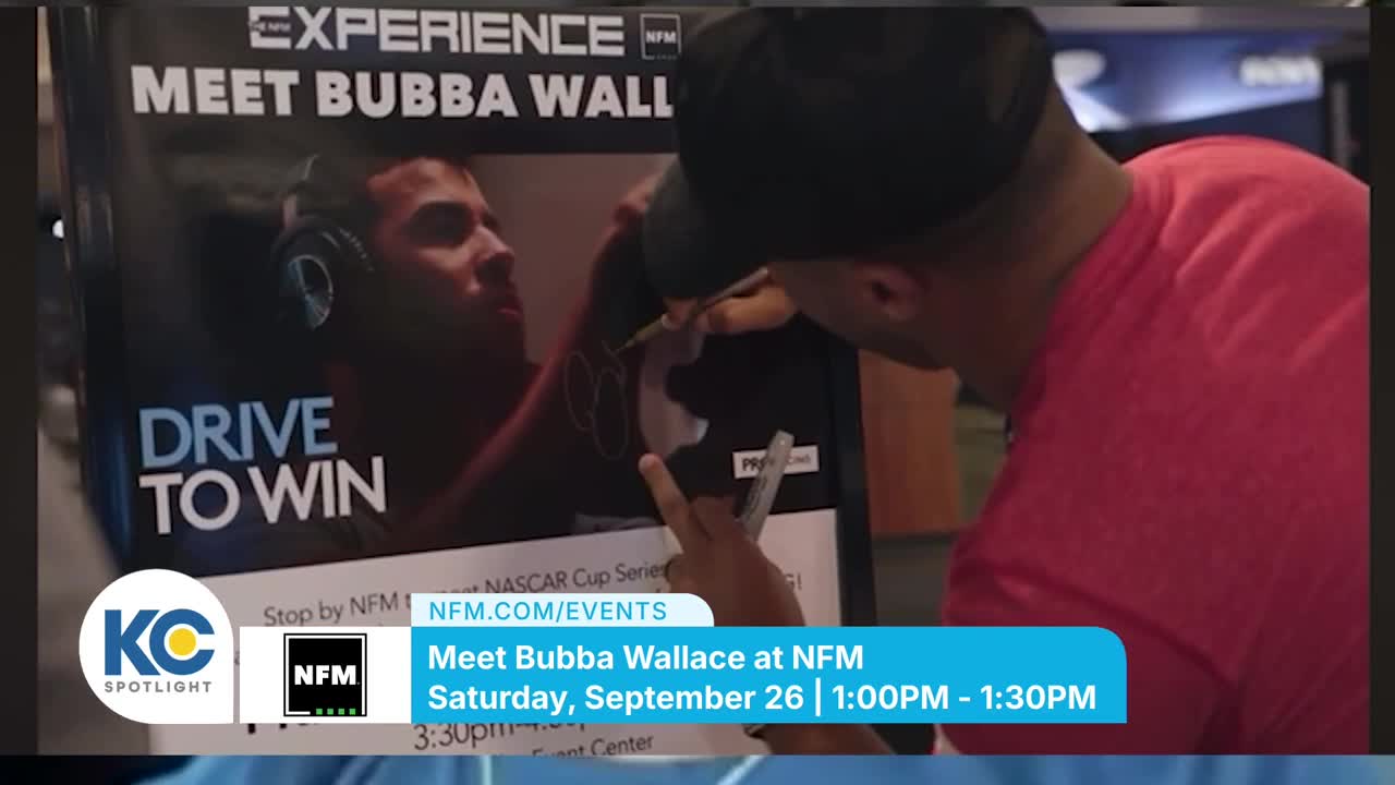 KC Spotlight | Meet Nascar Cup Series Champ Bubba Wallace at NFM