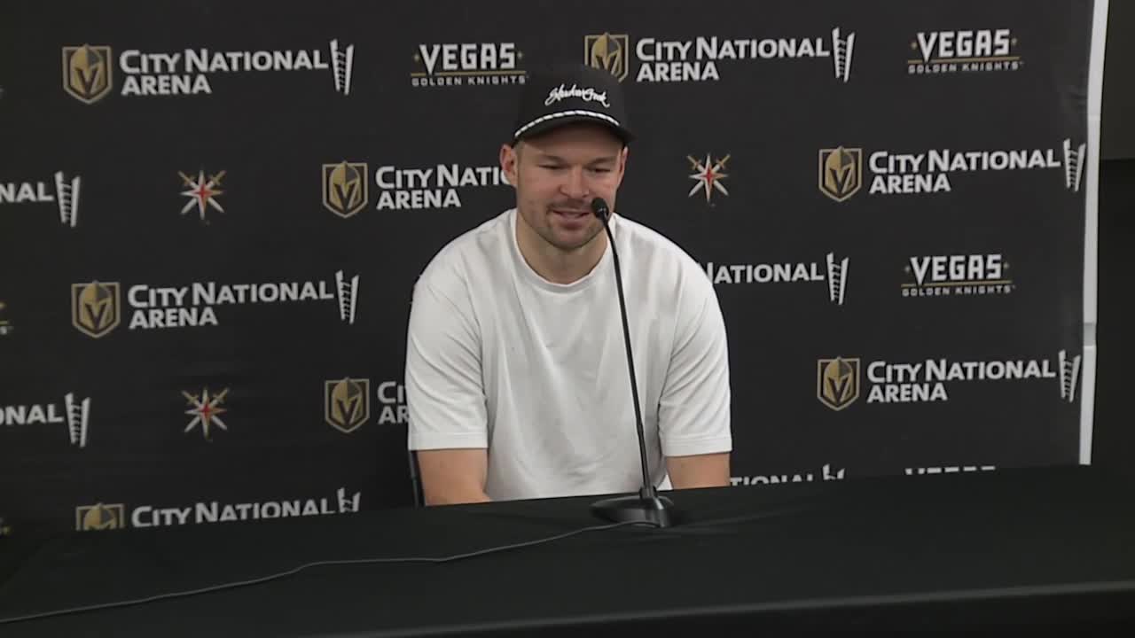Tomáš Hertl reflects on Golden Knights season