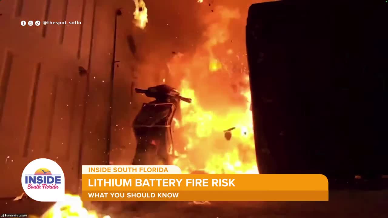 Lithium-ion battery fires: Warning signs and how to keep your home safe