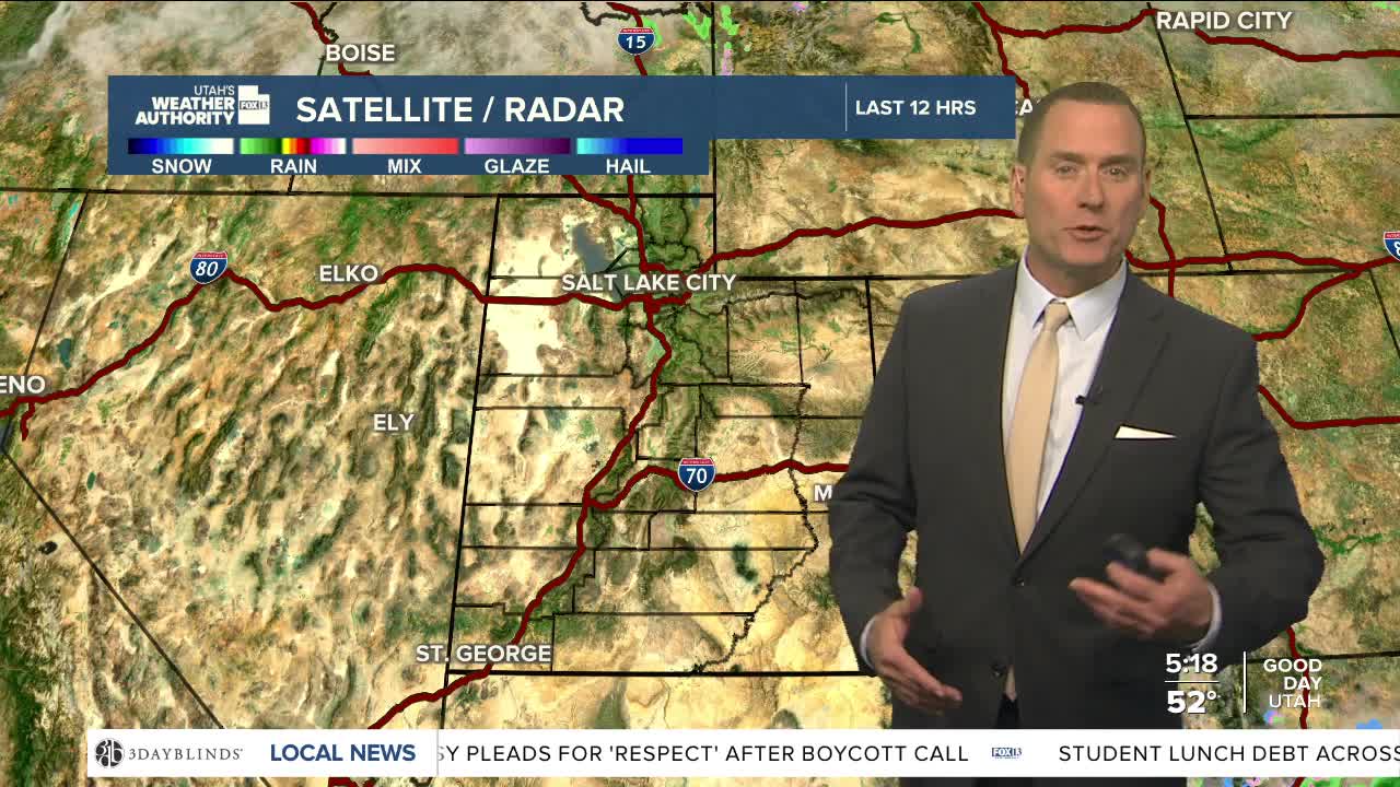 Temps are bouncing back!
