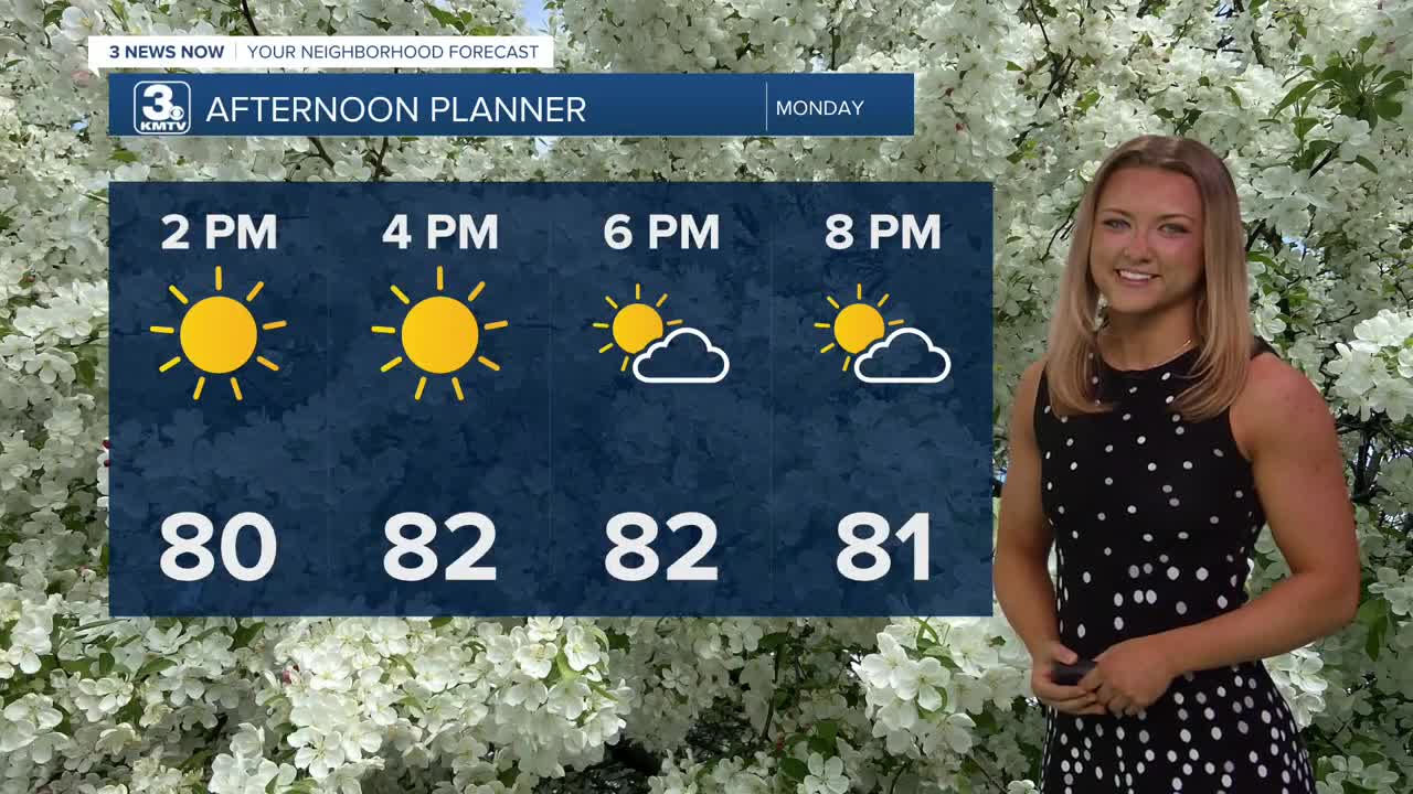Warm to start - and end - the upcoming week