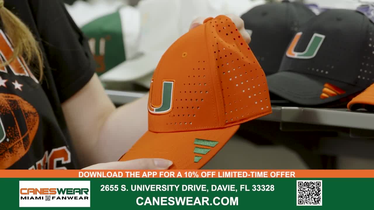 Get Game-Day Ready With a Miami Hurricanes Adidas Perforated Hat