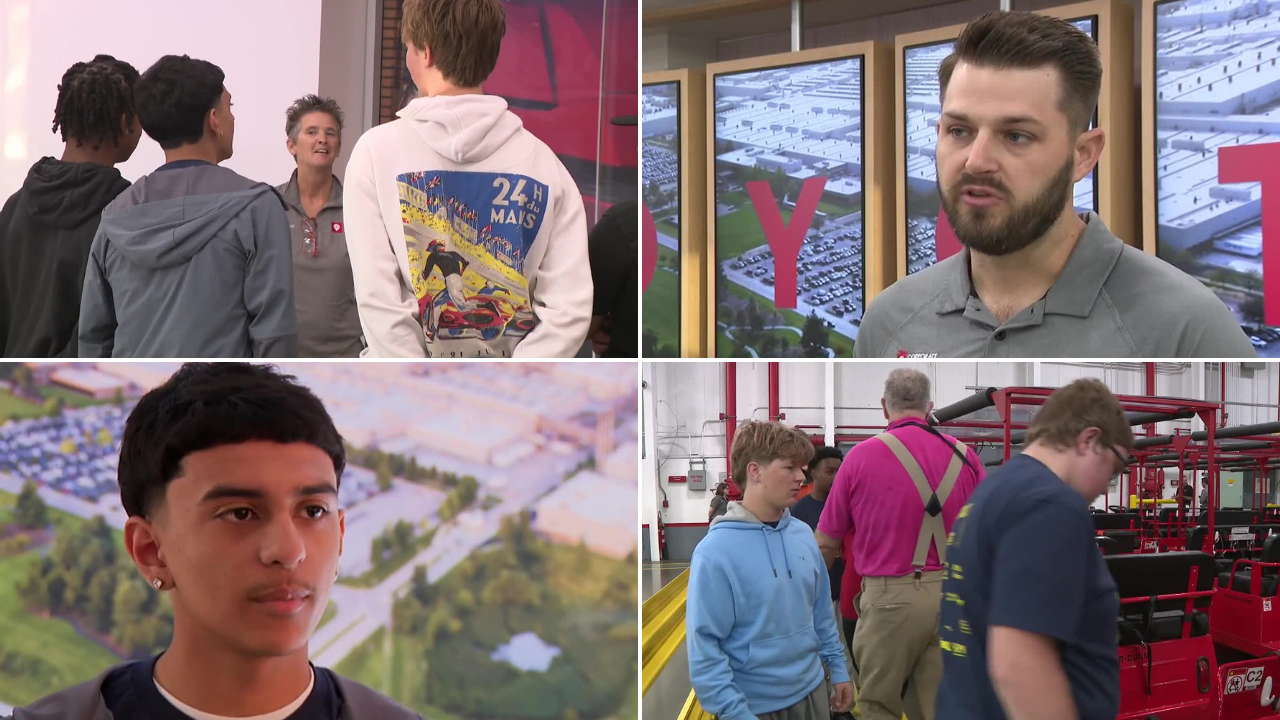 Manufacturing their futures: Students with interest in auto industry visit Toyota's Kentucky plant