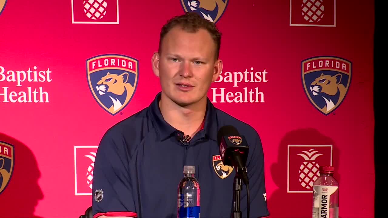 Brady Tkachuk introduced as Florida Panther | Tkachuk brothers reunite