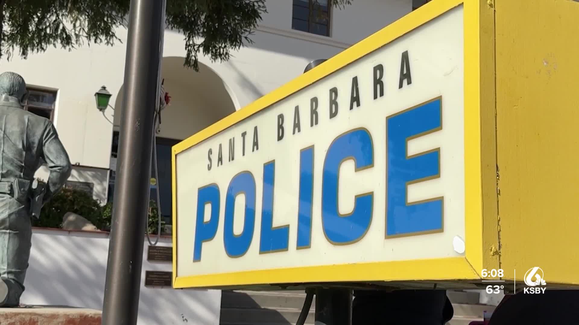 Santa Barbara police officer shot in the head with pellet gun