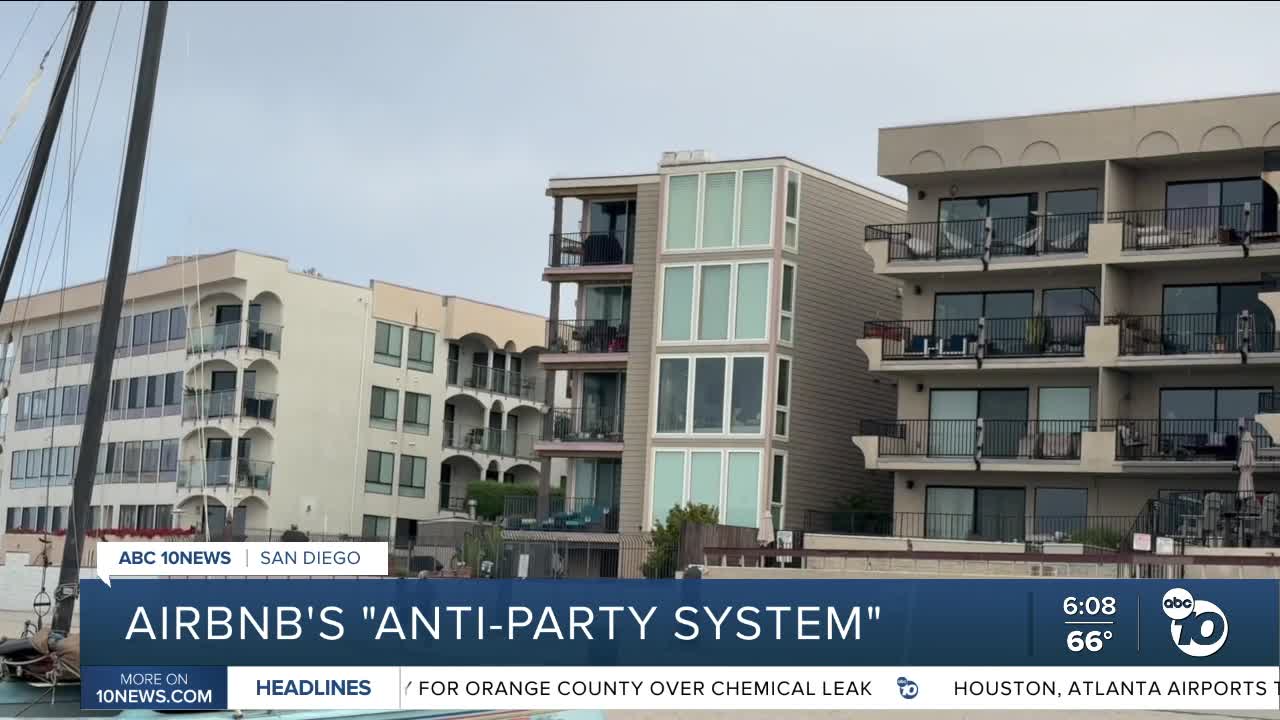 Airbnb cracking down on Memorial Day house parties