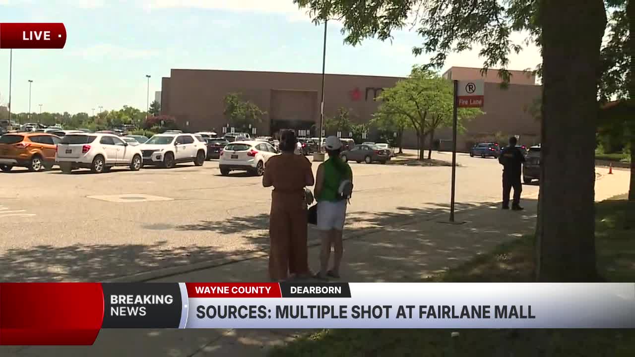 Sources say multiple people shot at Fairlane Mall in Dearborn