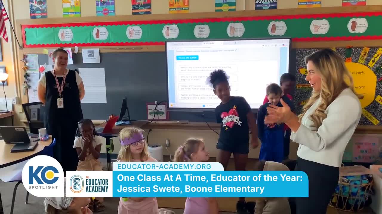 KC Spotlight | Boone Elementary School Teacher Wins One Class at a Time!