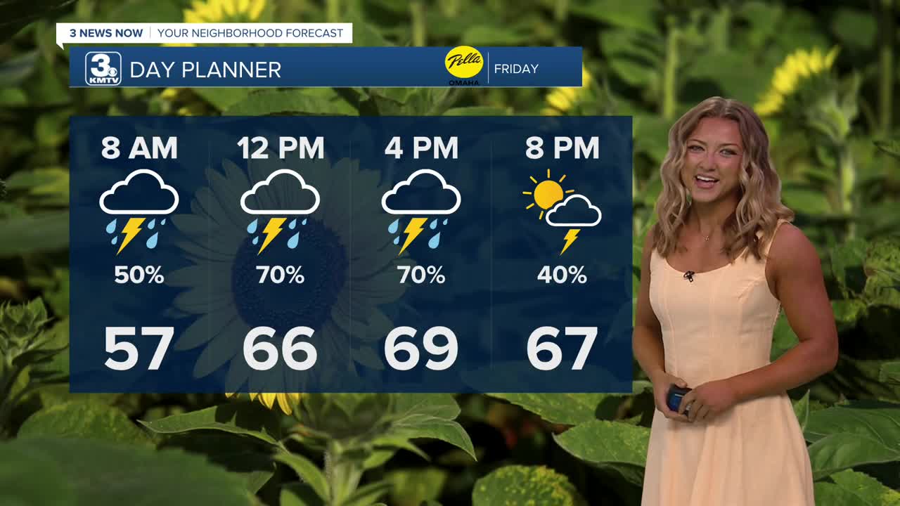 Stormy Friday before a beautiful Memorial Day weekend