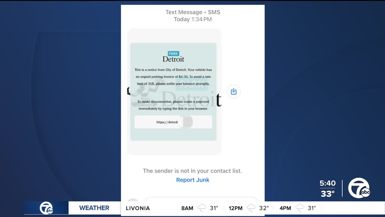 City of Detroit issues warning over unpaid parking scam; here's what to ...