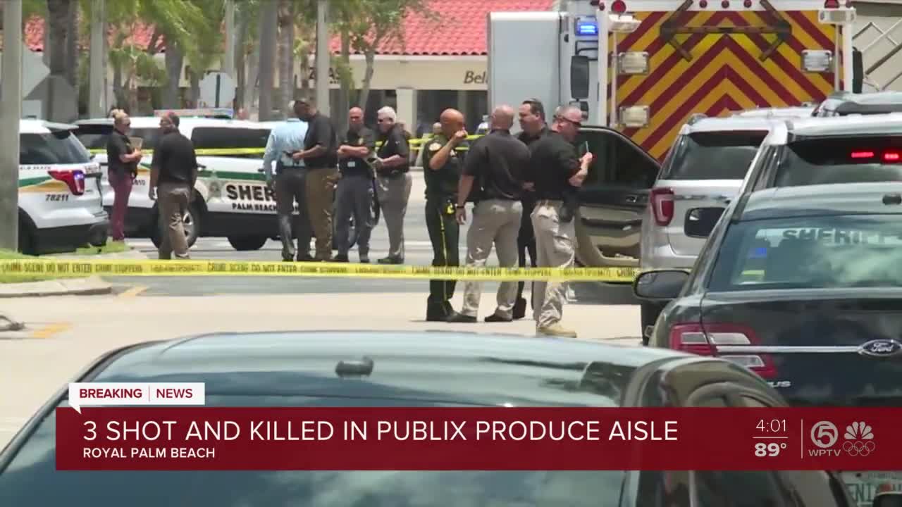 Woman, year-old grandson, gunman dead in Publix shooting