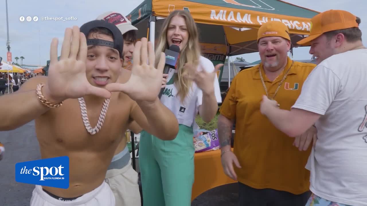 Miami Hurricanes fans bring big energy and high hopes to Hard Rock Stadium tailgate this season