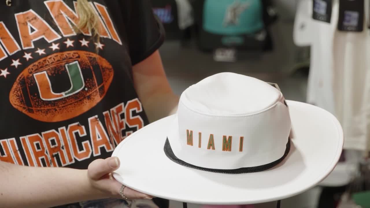 Stay Covered on Game Day With the Miami Hurricanes Adidas Wide Brim Hat