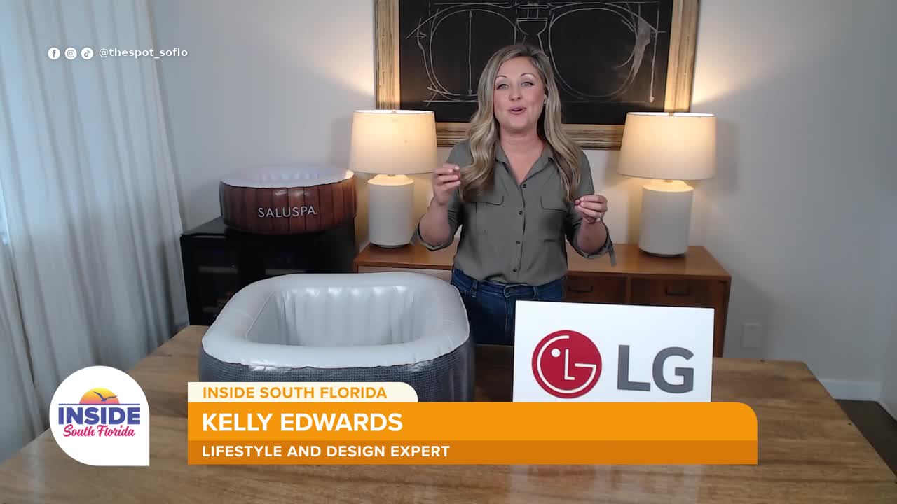 LG Styler steam closet and SaluSpa hot tub among Kelly Edwards' top fall wellness picks for your home
