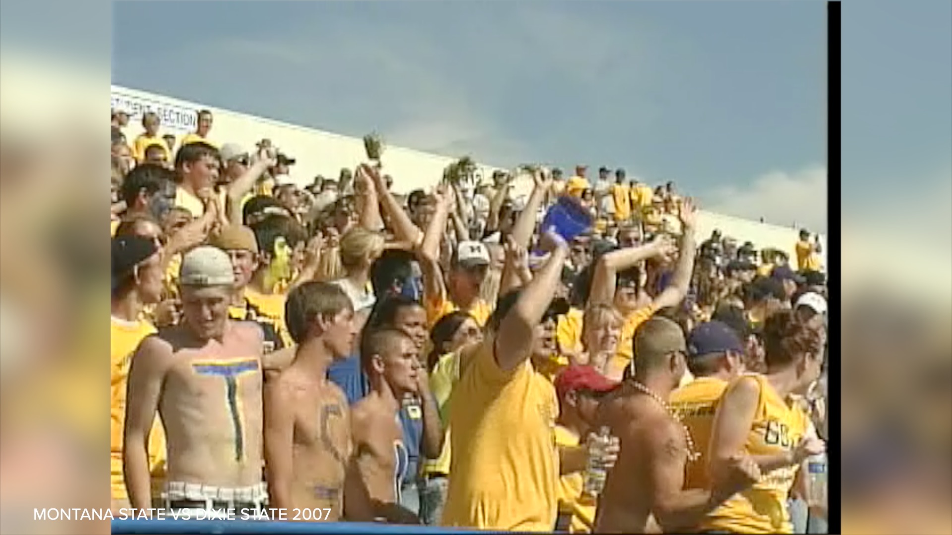 Montana State's Gold Rush tradition has grown from a dorm room idea to a stadium-wide celebration
